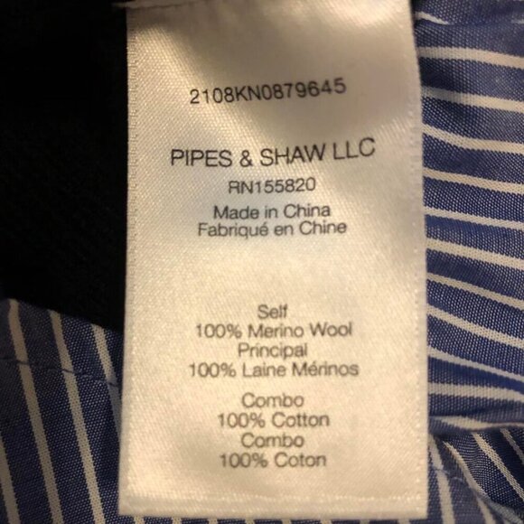 NWT VERONICA BEARD Rocha Merino Wool Sweater w Stripe Shirt Panel XS MSRP $412 - Picture 7 of 7